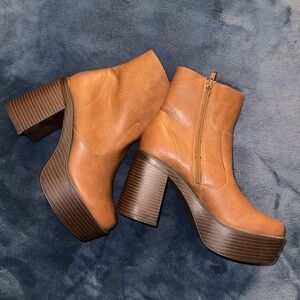 Madden Girl Platform Ankle Boots